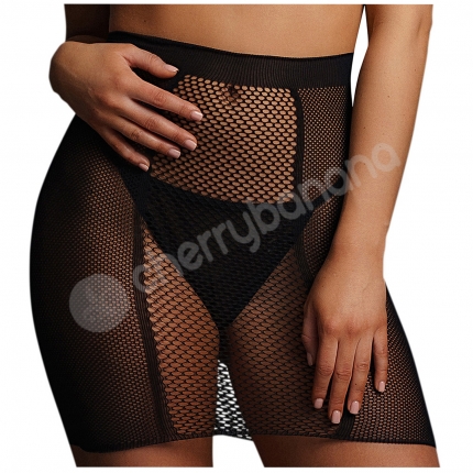 Le Desir Bliss High-waist Fishnet Skirt Le Desir Bliss High-waist Fishnet Skirt