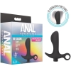 Anal Adventures Platinum Silicone Vibrating Black 3.2" Prostate Massager #1