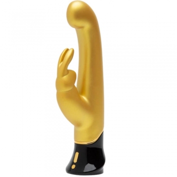 Fifty Shades Of Grey Greedy Girl 10 Year Anniversary Gold Rabbit Vibrator