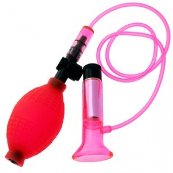 Pink Clitoral Vibrating Pump