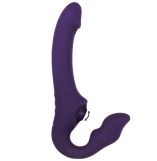 Evolved 2 Become 1 Double Ended Wearable Strapless Strap On Vibrator