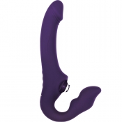 Evolved 2 Become 1 Double Ended Wearable Strapless Strap On Vibrator