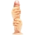 Massive Two Fisted Grip Fisting Dildo With Suction Cup Base