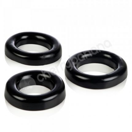 Colt Black 3 Ring Cock Ring Set