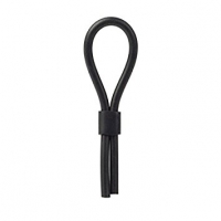 Black Silicone Stud Lasso Cock Ring