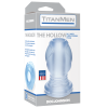 Titanmen The Hollow Clear Open Tunnel Butt Plug