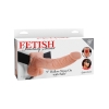 Fetish Fantasy Series Flesh 9'' Hollow Strap-on With Balls