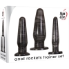 Anal Rockets Trainer 3 Piece Butt Plug Set