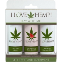 I Love Hemp Play With Me 3 Pack Sexual Enhancers