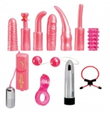 Dirty Dozen Pink Sex Toy Kit