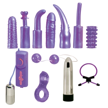 Dirty Dozen Purple Sex Toy Kit