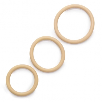 Silicone Support Rings Flesh Cock Rings 3 Pack