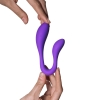 Adrien Lastic Couple Secrets II Hands Free Purple Double Penetration Vibrator