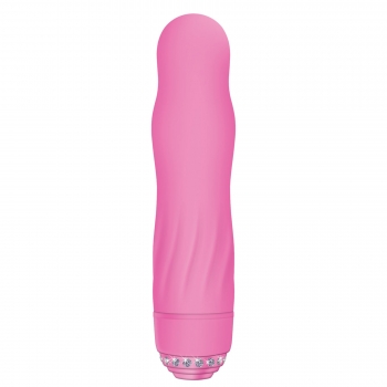 Adam & Eve Pink Silicone Diamond Darling Vibrator