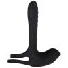 Zero Tolerance Vibrating Girth Enhancer Black Wearable Penis Ring & Sleeve