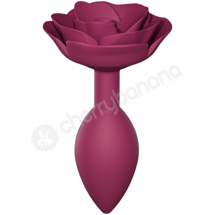 Open Roses Plum Flower Butt Plug