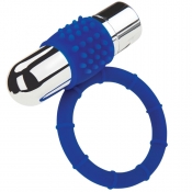 Zolo Powered Bullet Blue Vibrating Cock Ring