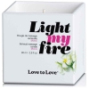 Light My Fire Monoi Scented Massage Candle 80ml