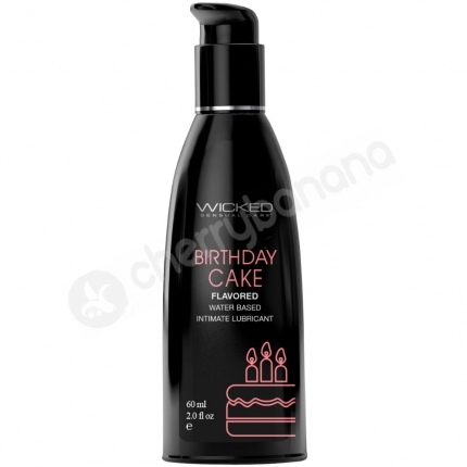Wicked Aqua Birthday Cake Lubricant 60ml Wicked Aqua Birthday Cake Lubricant 60ml