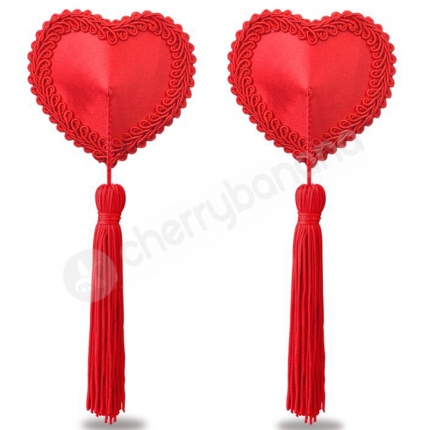 Reusable Heart Nipple Tassels