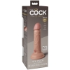 King Cock Elite 6'' Flesh Silicone Dual Density Cock Dildo