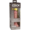 King Cock Elite 6'' Flesh Silicone Dual Density Cock Dildo