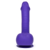 Uprize Purple Remote Control Erecting 6" Vibrating Dildo