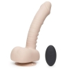 Uprize Flesh Remote Control Erecting 8" Vibrating Dildo