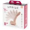 Uprize Flesh Remote Control Erecting 8" Vibrating Dildo