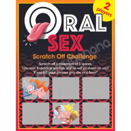 Sexy Scratcher - Oral Sex Challenge
