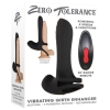 Zero Tolerance Vibrating Girth Enhancer Black Wearable Penis Ring & Sleeve