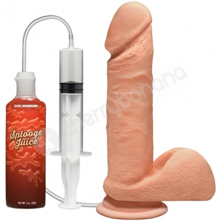 The D Perfect D Squirting 7" Realistic Dildo With Splooge Juice