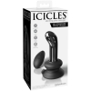 Icicles #84 Vibrating Glass Massager With Suction Cup Base