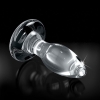 Icicles #91 Glass Massager With Suction Cup Base