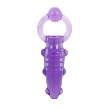 Adam & Eve Purple Finger Banger Vibrator