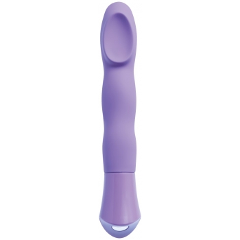 Adam & Eve Purple Eve's Clit Cuddler Vibrator