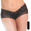 Adam & Eve Vibrating Crotchless Panty With Bullet