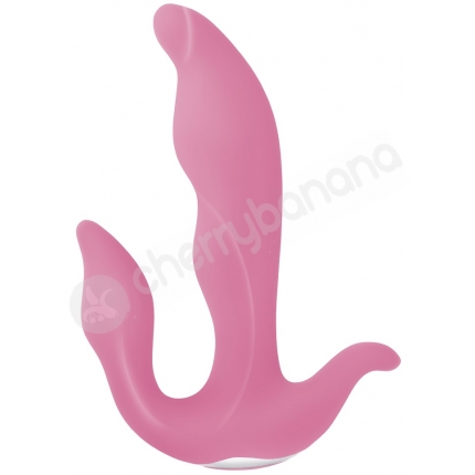 Adam & Eve Pink Triple Touch Massager Adam & Eve Pink Triple Touch Massager