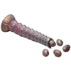 Creature Cocks Deep Invader Tentacle Ovipositor Dildo with Eggs