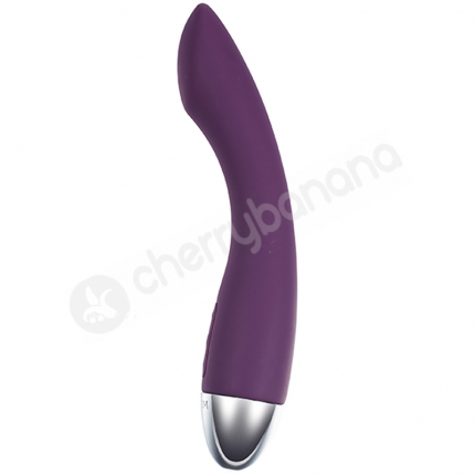 Svakom Amy Purple Curved G-Spot Vibrator With Intelligent Mode