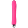 Svakom Angel Pink Heating Ribbed Rabbit Dual Stimulation Vibrator 