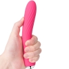 Svakom Anya Pink 7.7" Powerful Ribbed & Warming Whisper Quiet Vibrator 