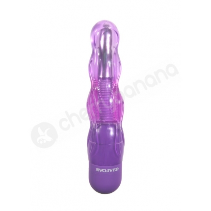 Bendable Flexems Flame Purple Vibrator