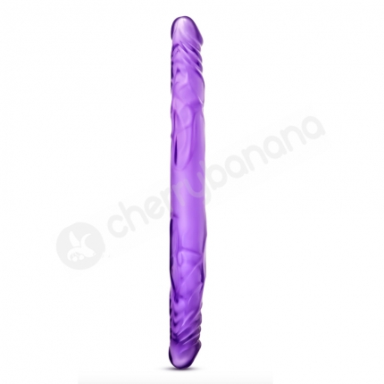 B Yours Purple 14'' Double Dildo