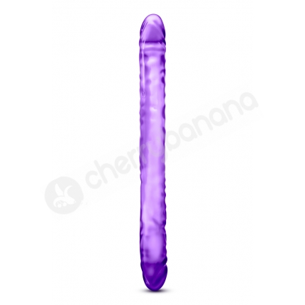 B Yours Purple 18'' Double Dildo