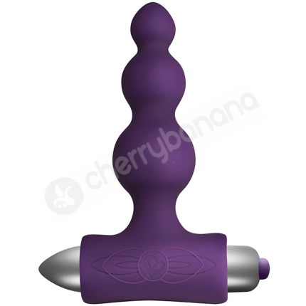 Rocks Off Petite Sensations Bubbles 7 Speed Purple Anal Vibrator