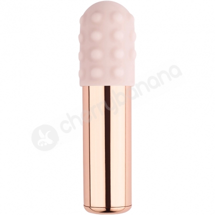 Le Wand Rose Gold Chrome 15 Speed Powerful Bullet Vibrator