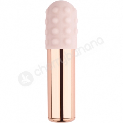 Le Wand Rose Gold Chrome 15 Speed Powerful Bullet Vibrator Le Wand Rose Gold Chrome 15 Speed Powerful Bullet Vibrator