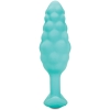 B-Vibe Zoe Ligon Collection Blue Bump Texture Vibrating Anal Plug