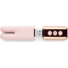 Le Wand Deux Rose Gold Chrome 15 Function Vibrating Stimulator